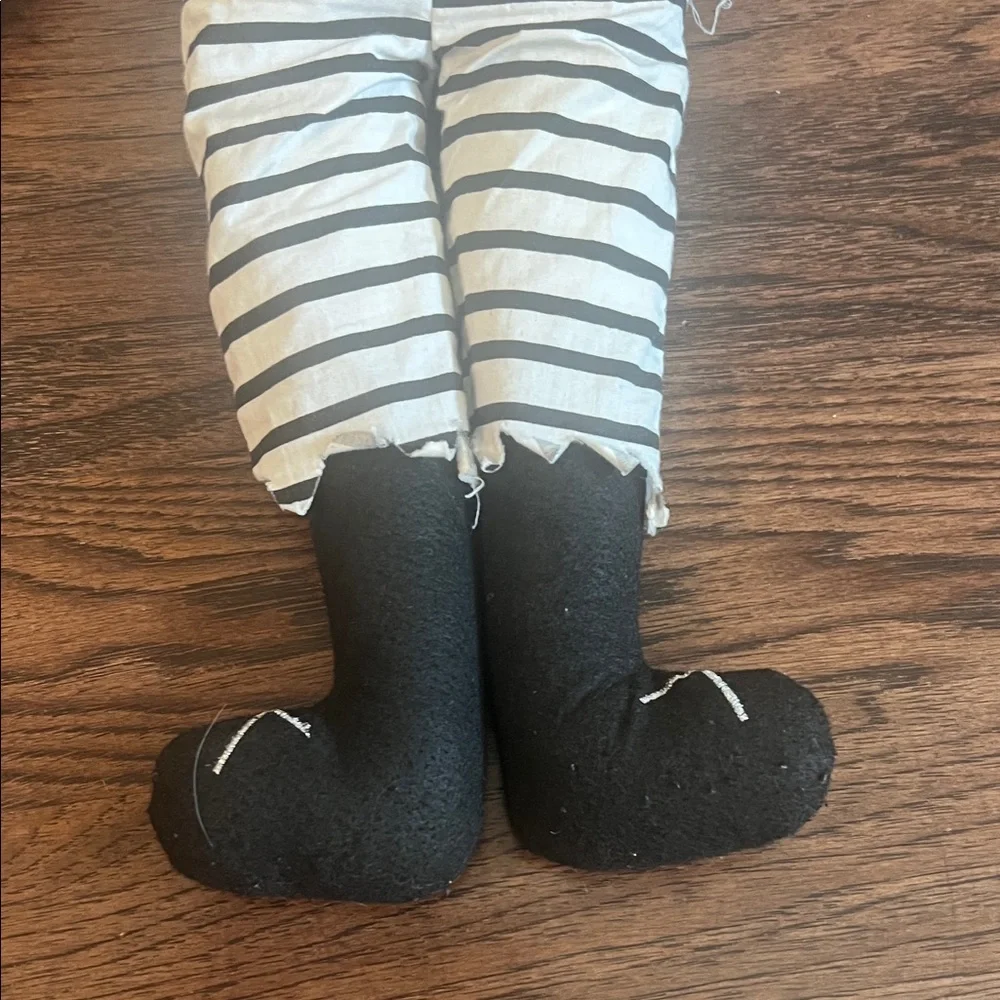 Pottery Barn Kids Pirate Plush with Blue and Black Outfit